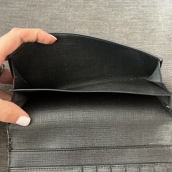 GUCCI supreme GG beige brown coated canvas wallet - Picture 4 of 13